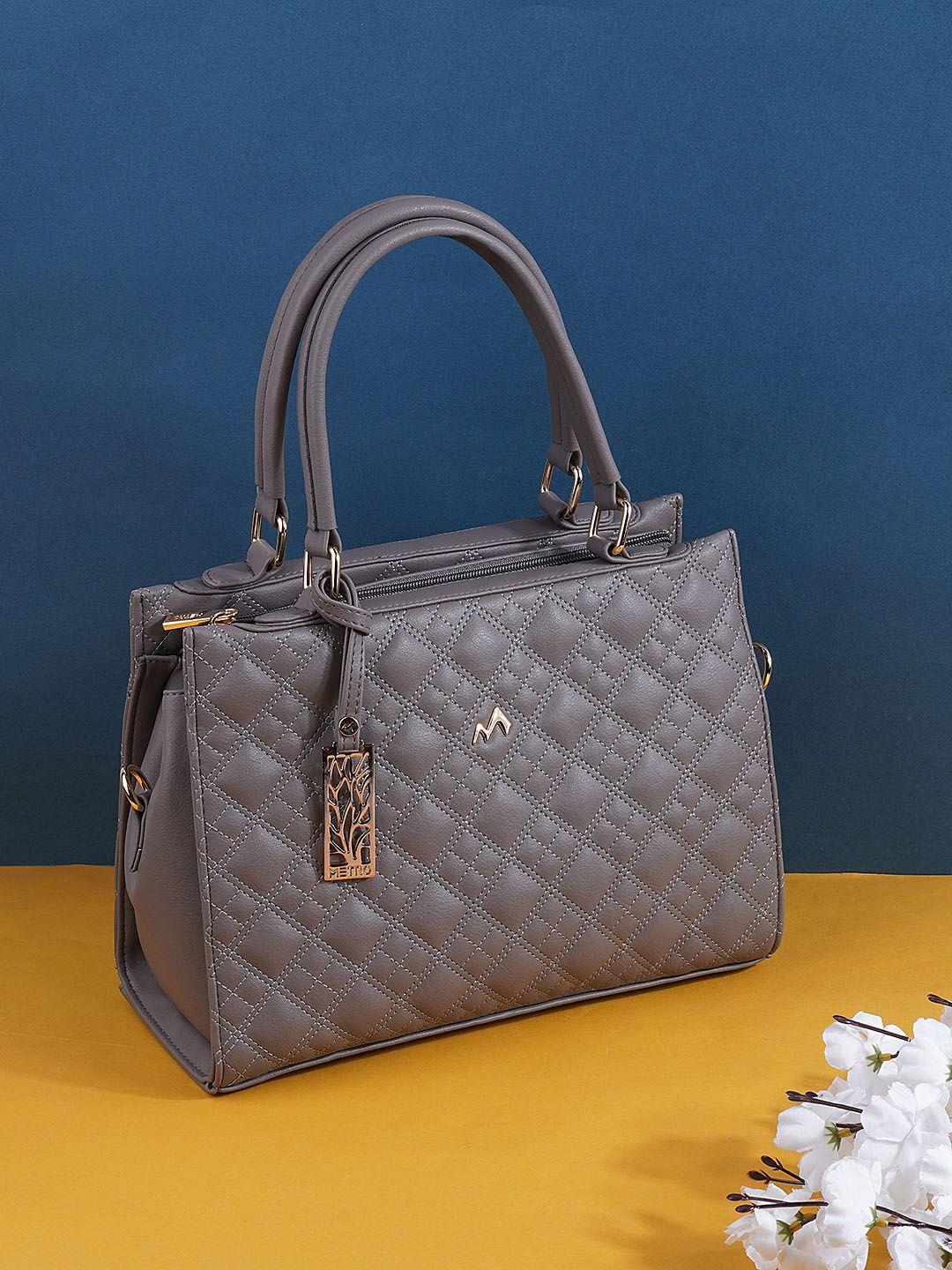 metro structured quilted handheld bag