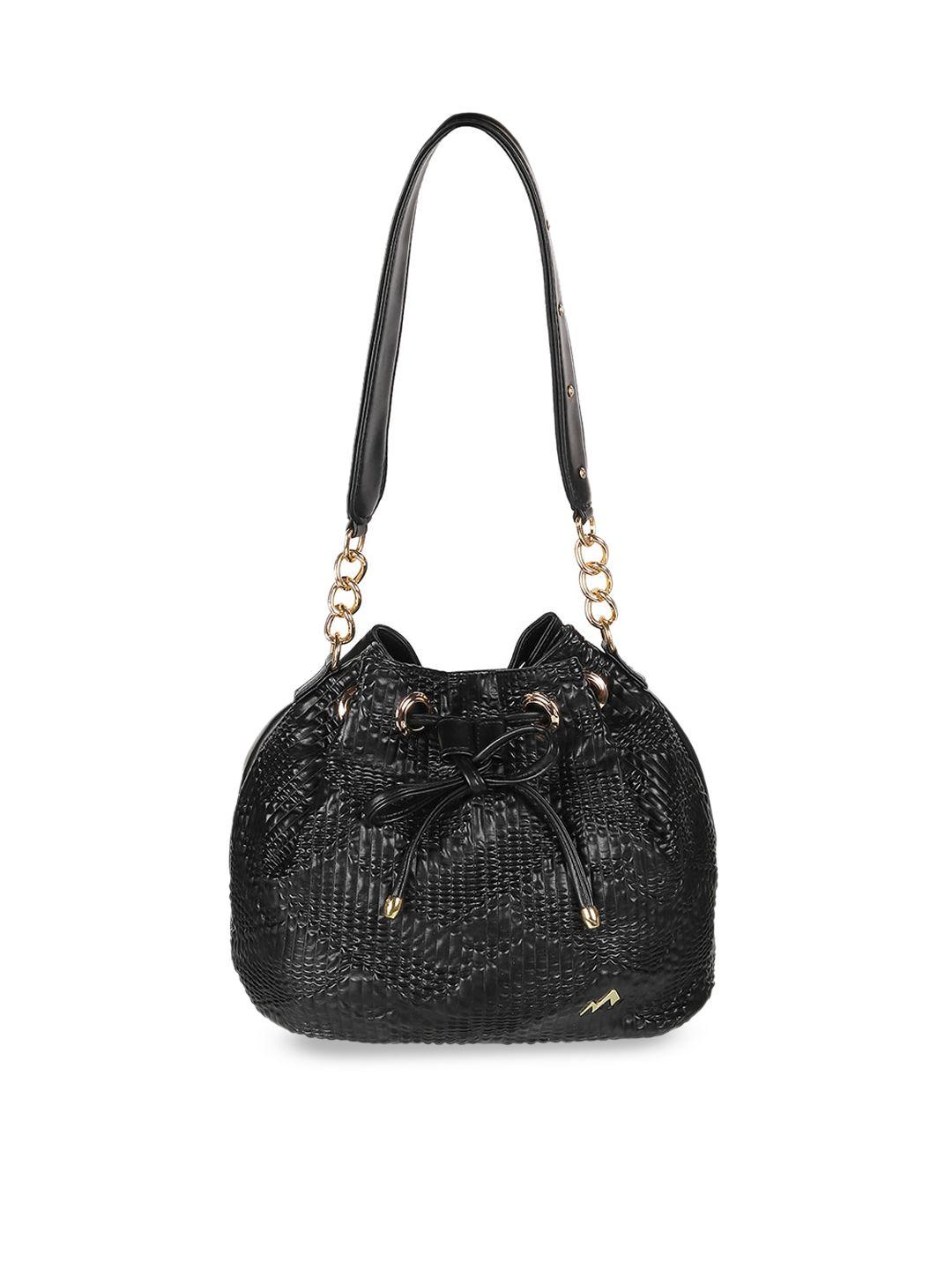 metro textured bucket shoulder bag