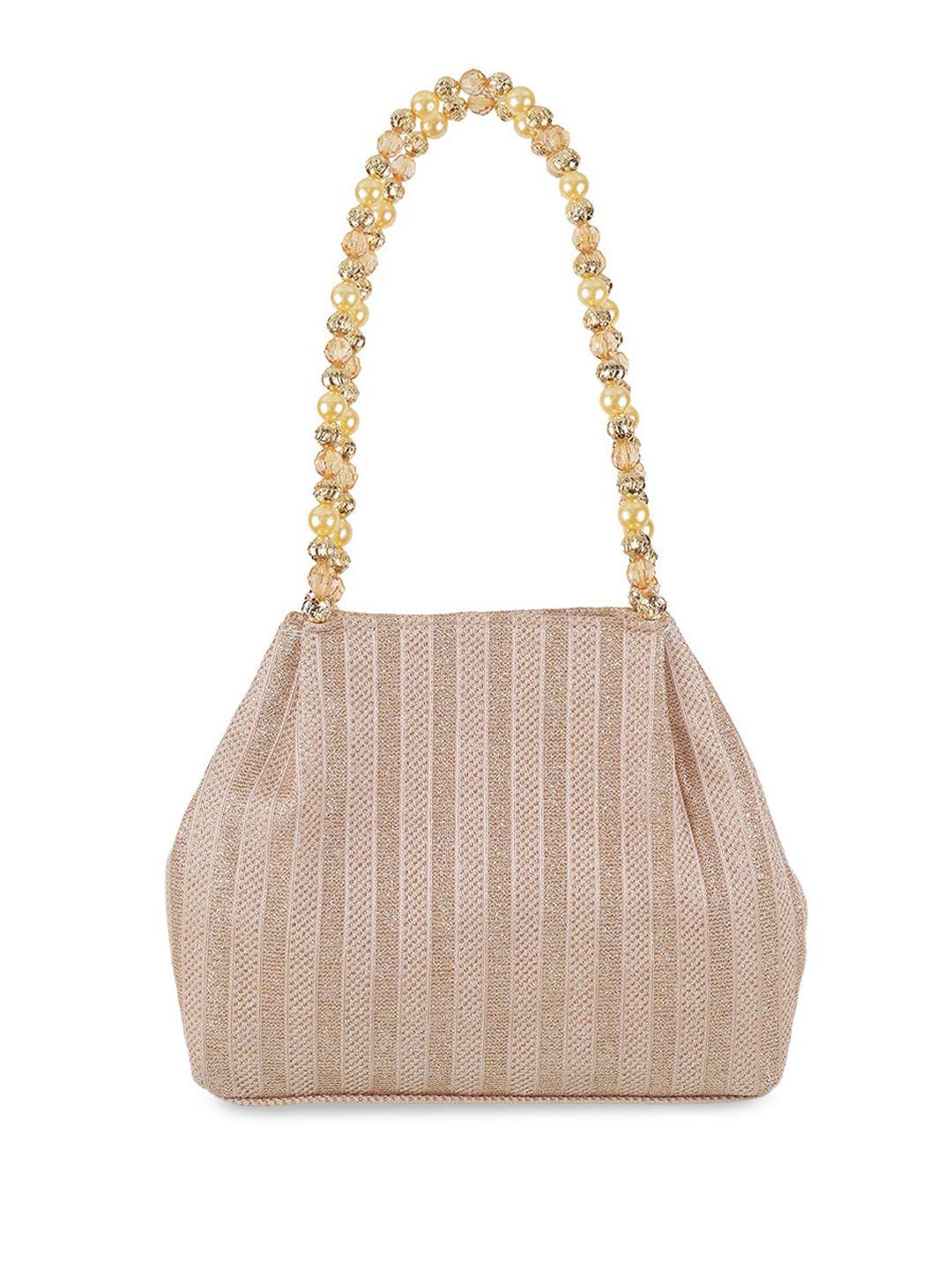 metro textured structured shoulder bag