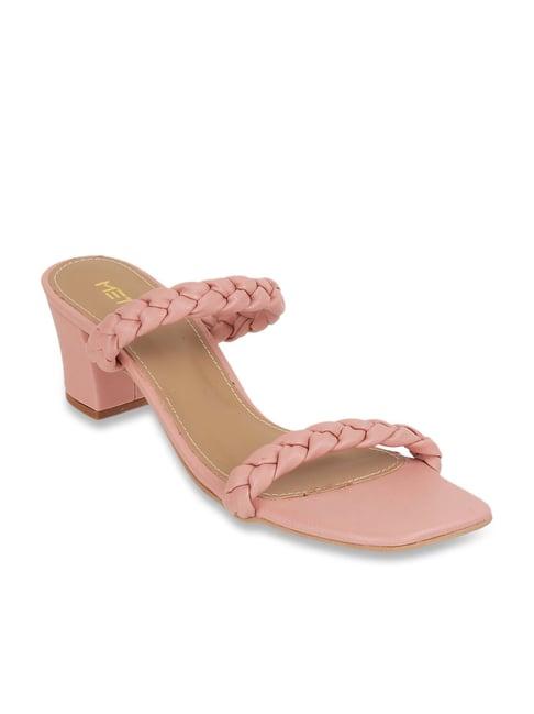 metro women's pink casual sandals
