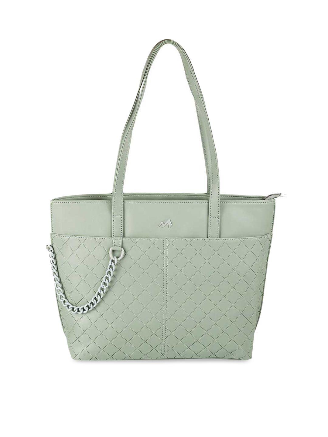 metro women green shoulder bag