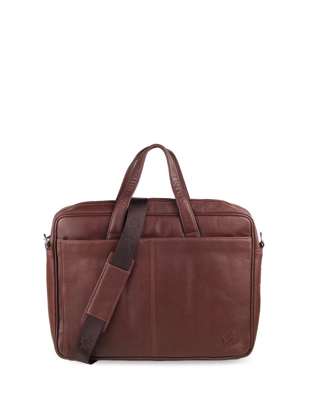 metro women leather messenger bag