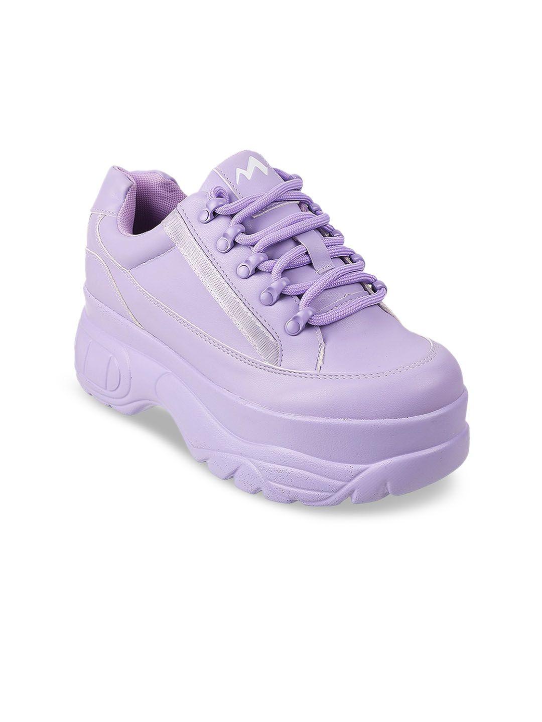 metro women purple sneakers