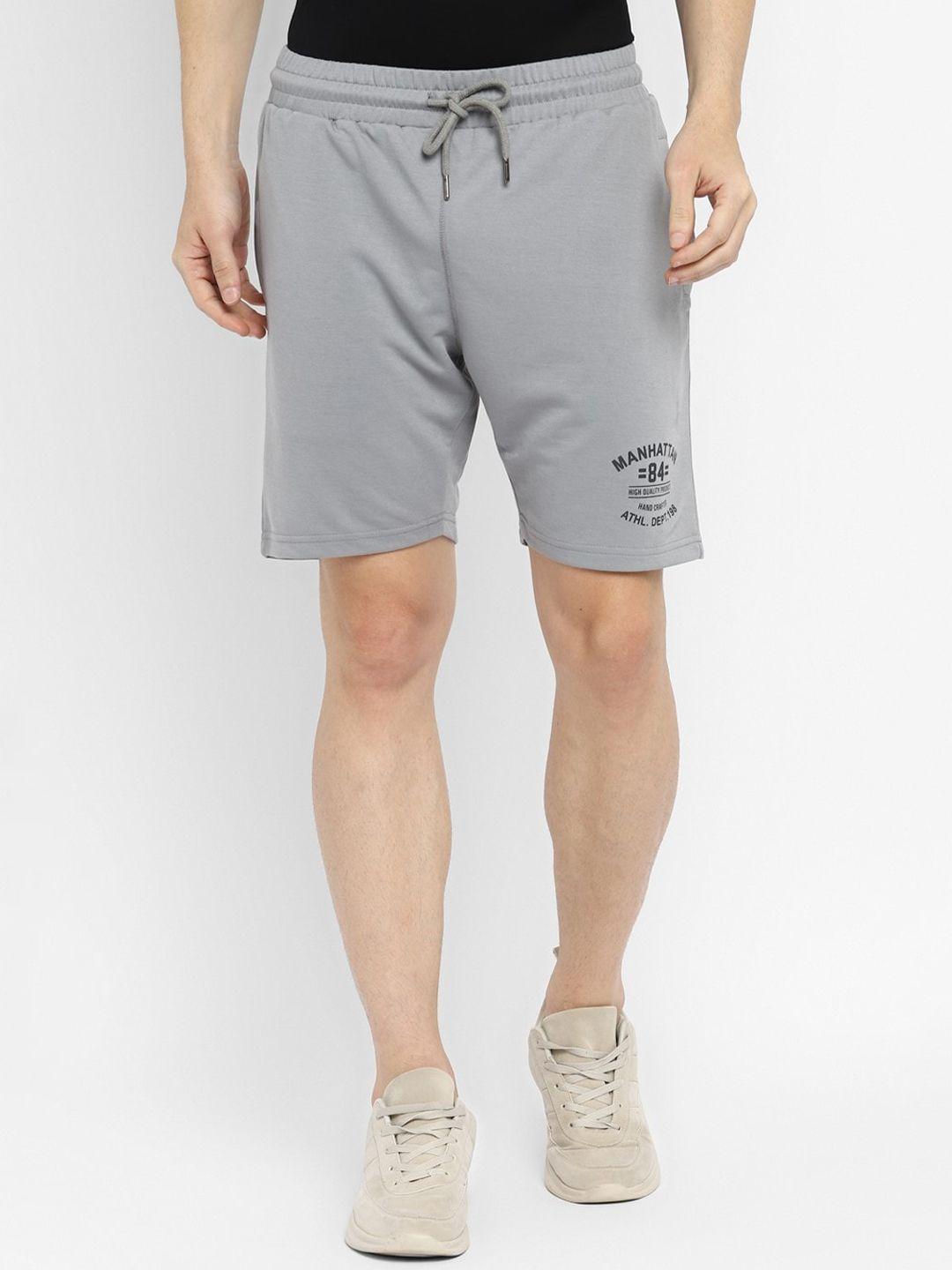 metronaut men regular fit mid-rise shorts