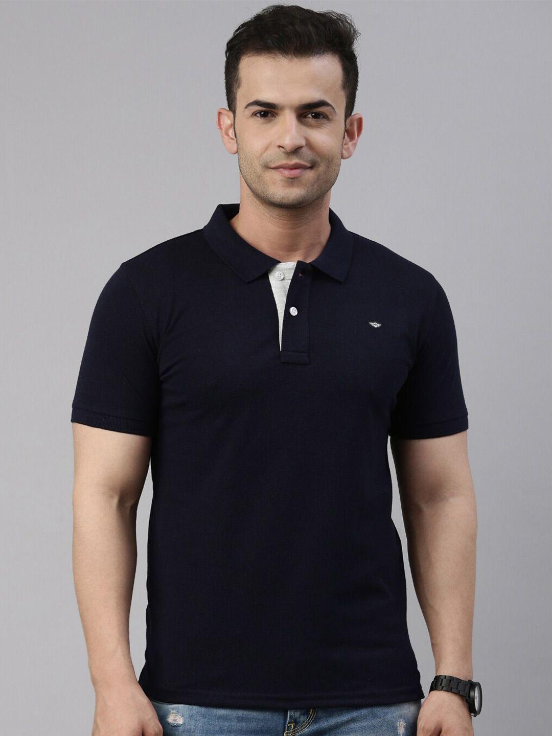 metronaut polo collar pure cotton t-shirt