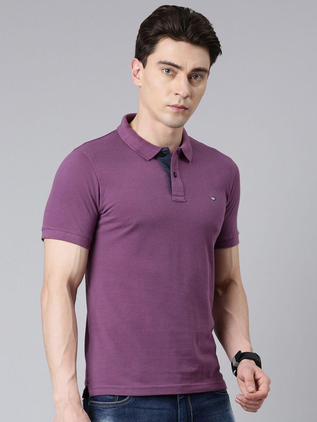 metronaut polo collar pure cotton t-shirt