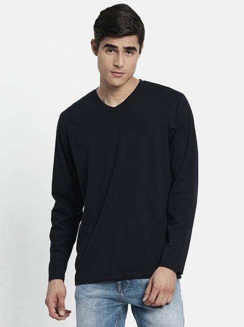 mettle black v-neck t-shirt