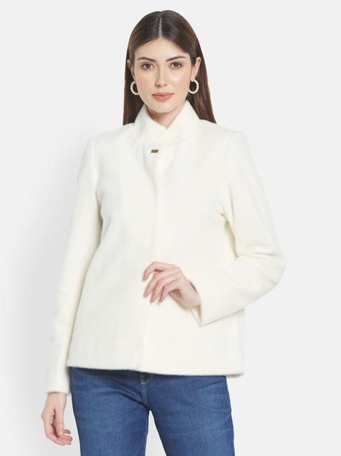 mettle cream cotton coat