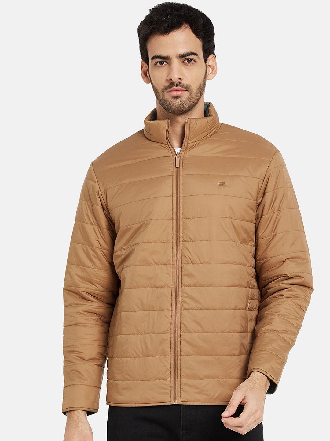 mettle mock collar padded jacket