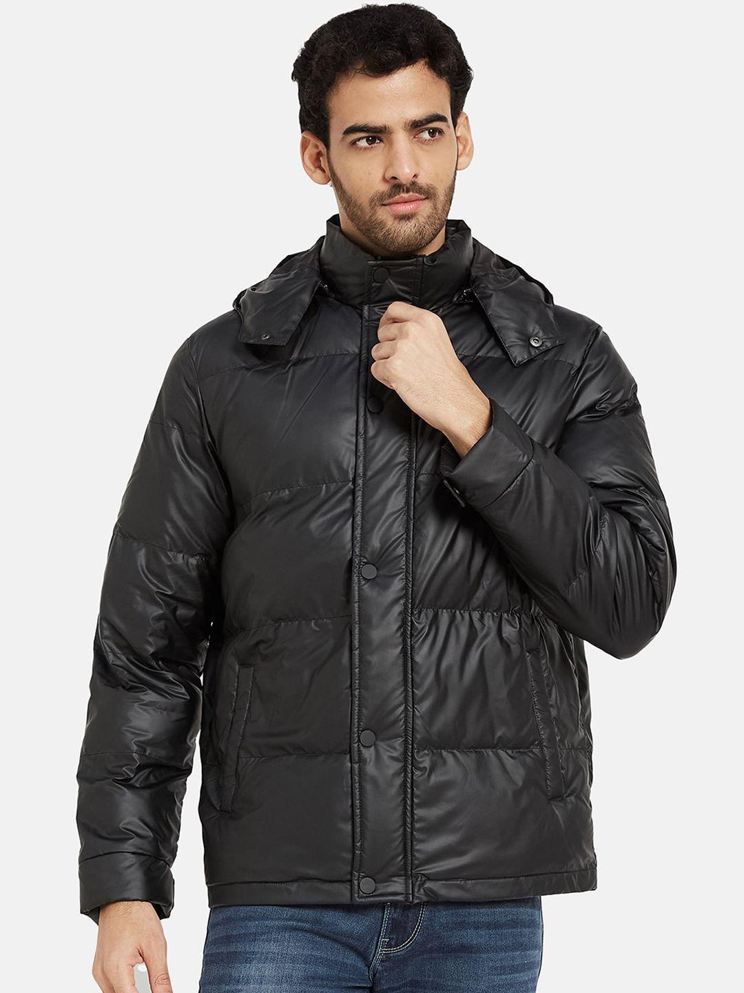 mettle mock collar padded jacket