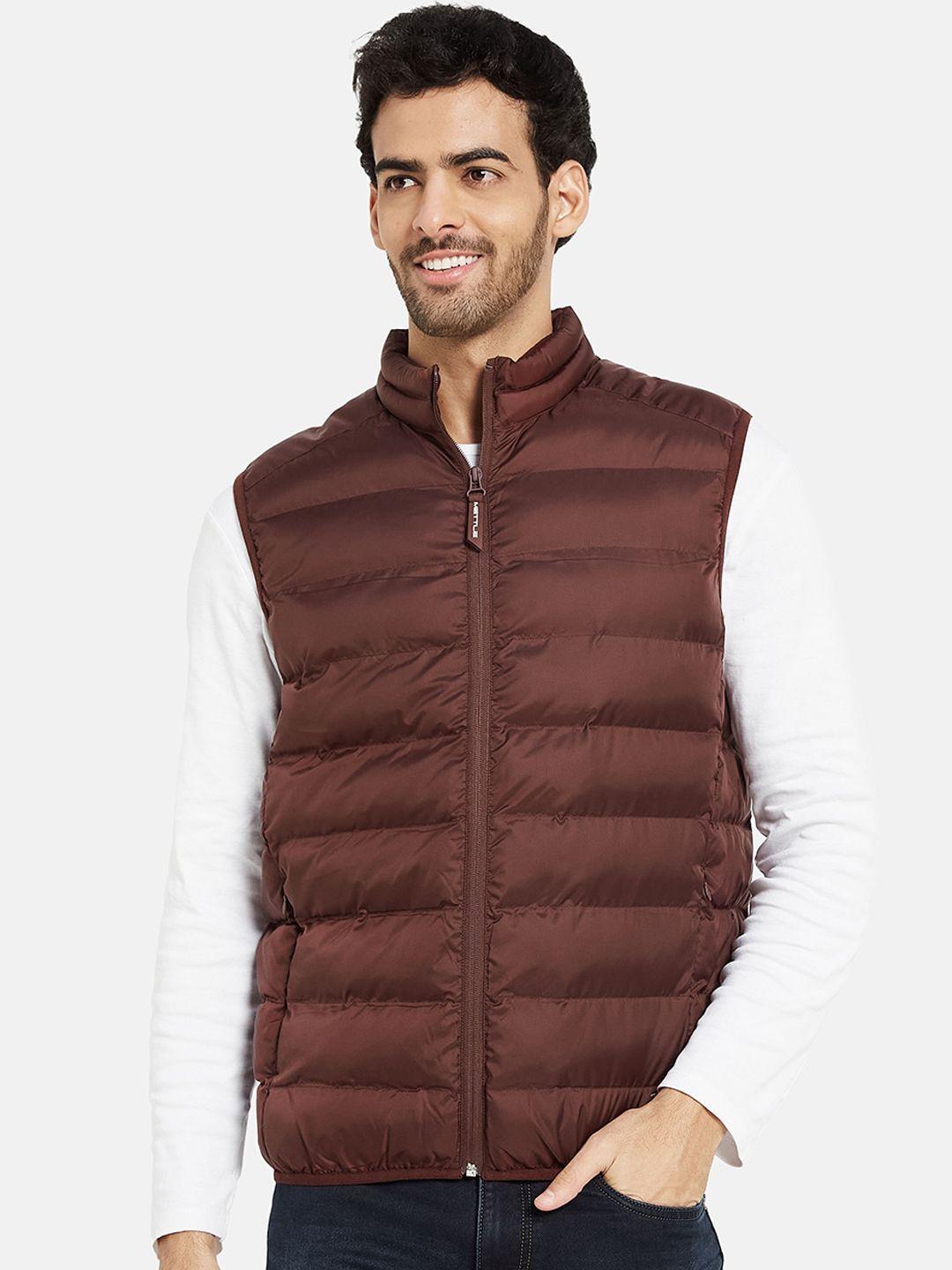 mettle mock collar puffer jacket