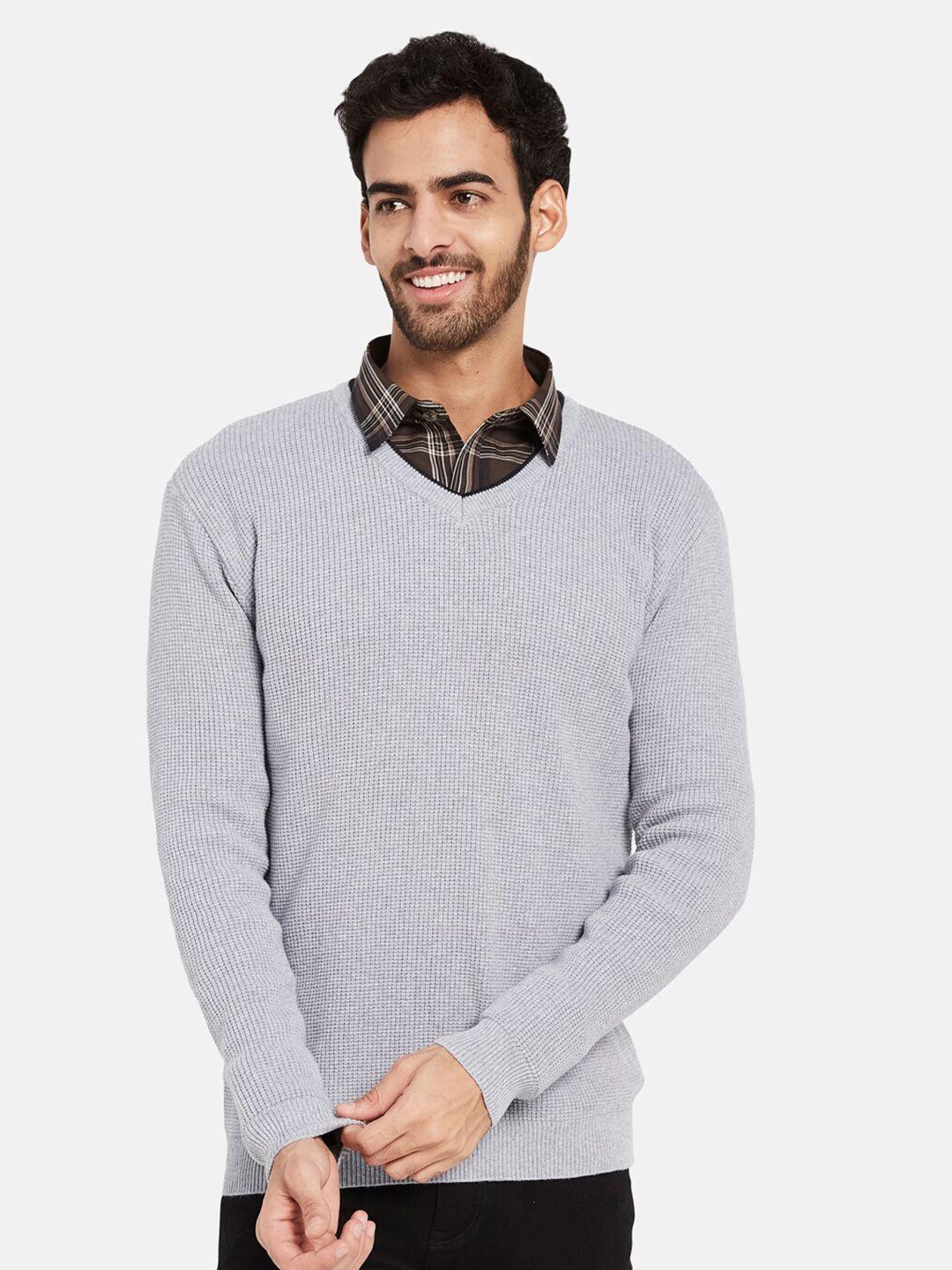mettle ribbed long sleeves cotton pullover