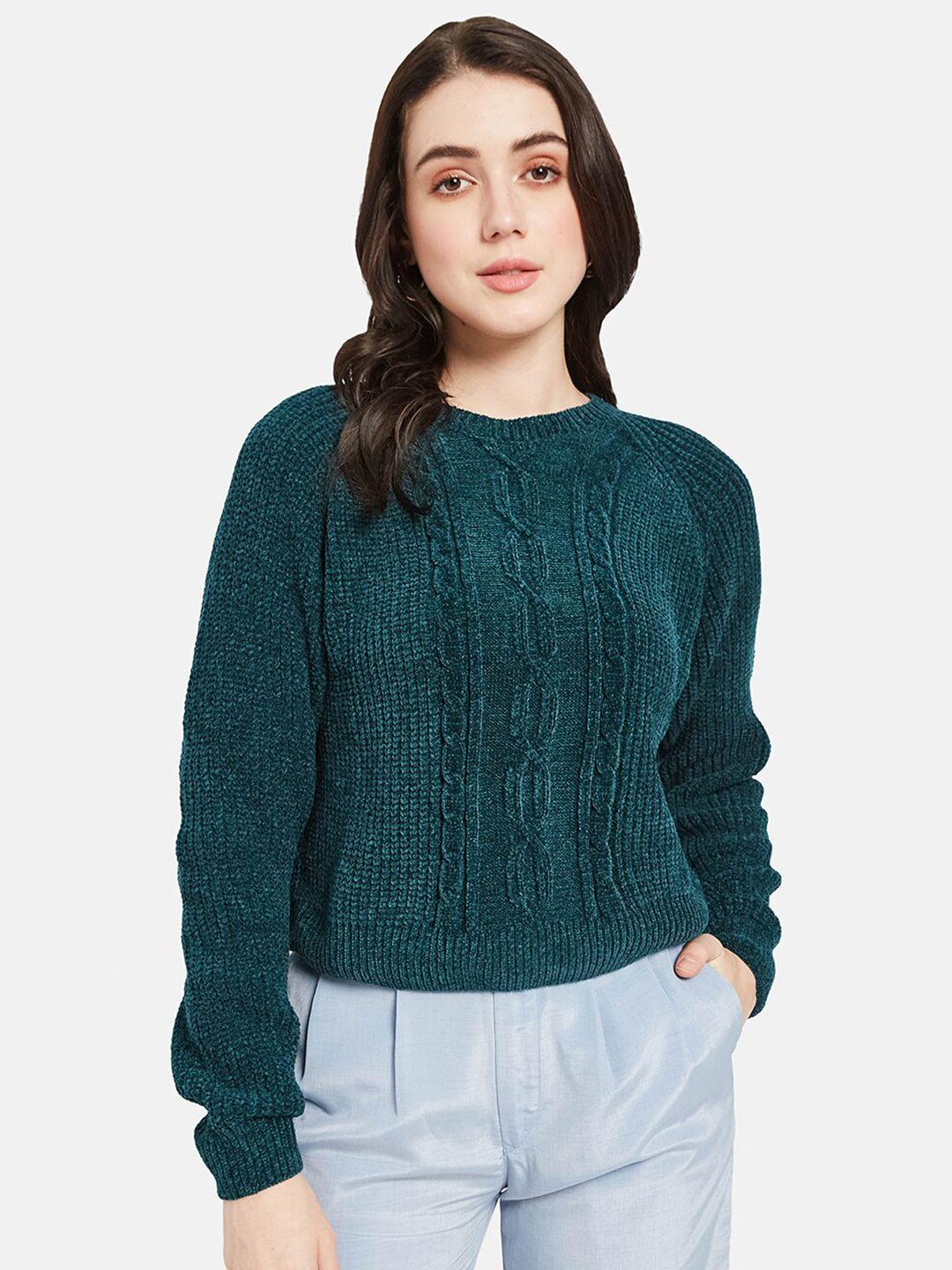 mettle self design cable knit pullover