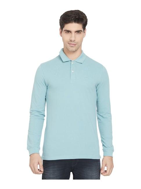 mettle sky blue polo t-shirt