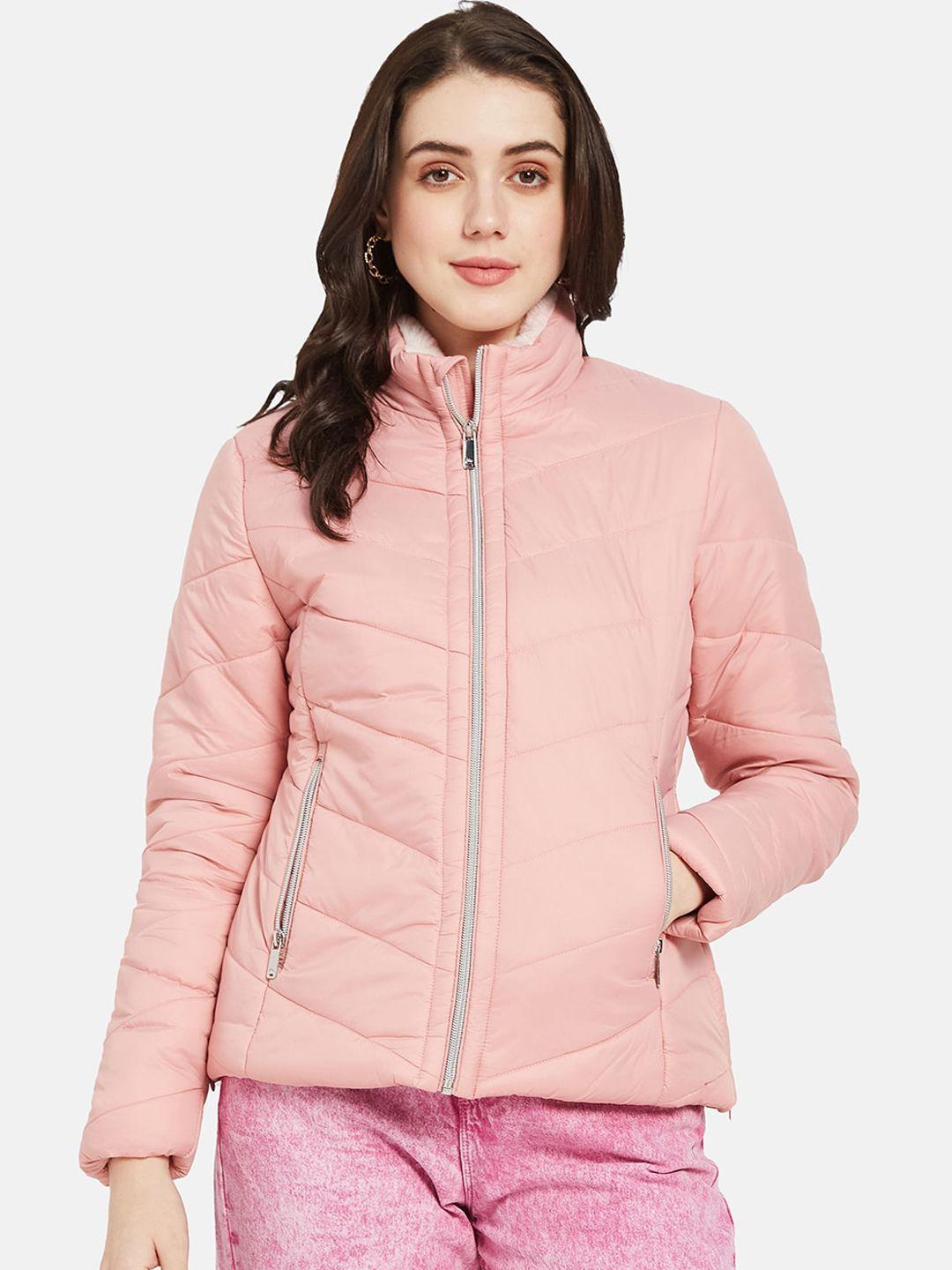 mettle stand collar padded jacket