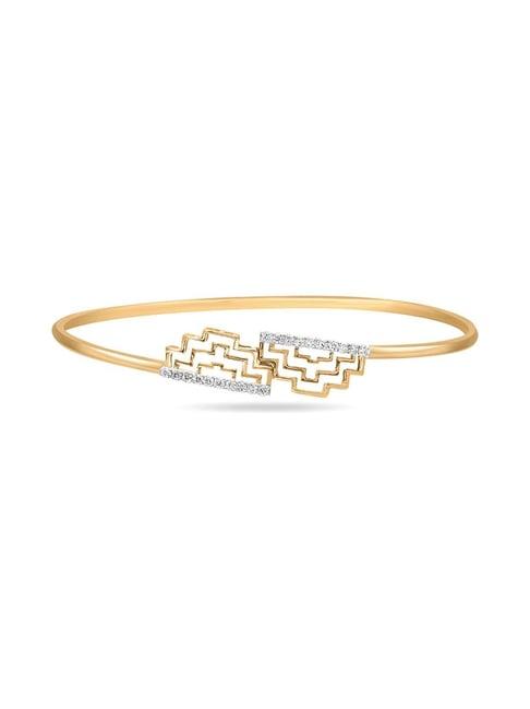 mia by tanishq 14k gold bangle for women