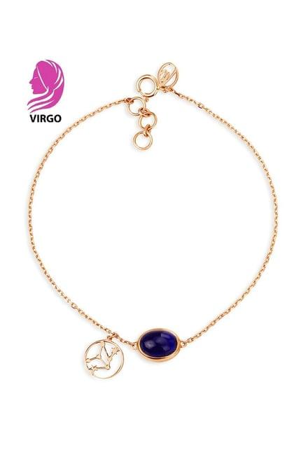 mia by tanishq virgo 14 kt gold bracelet