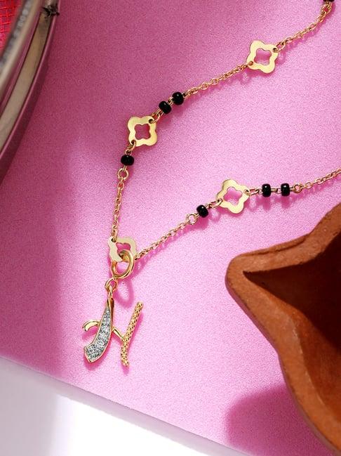 mia sutra diy with alphabet charms- h diamond necklace