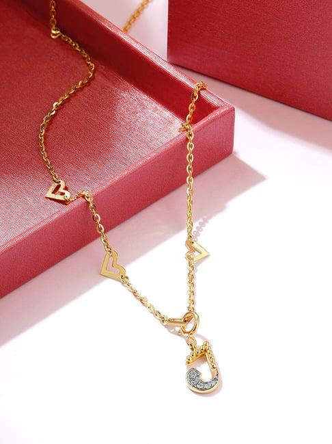 mia sutra diy with alphabet charms- j diamond necklace