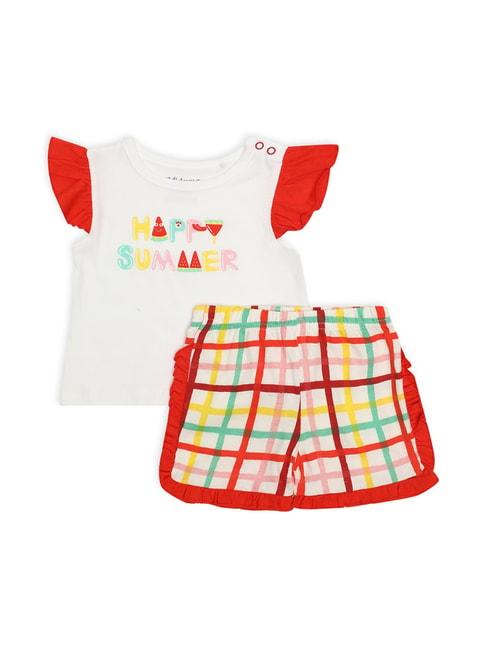 miarcus-kids-white-&-red-printed-t-shirt-with-shorts