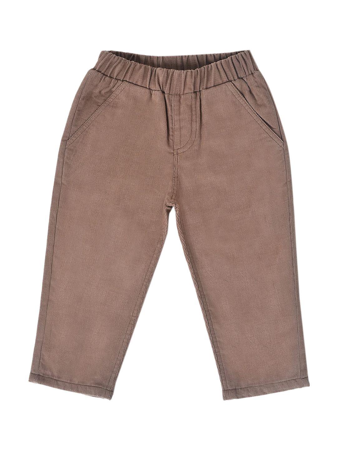 miarcus boys mid-rise relaxed cotton trousers