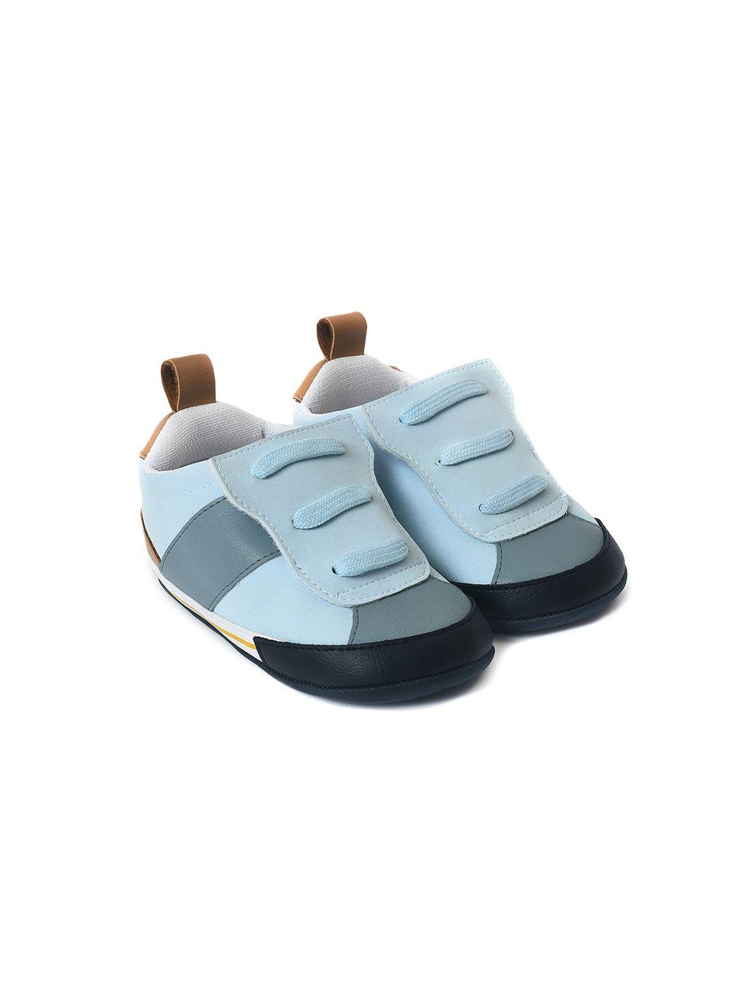 miarcus infant boys colourblocked lightweight slip-on sneakers