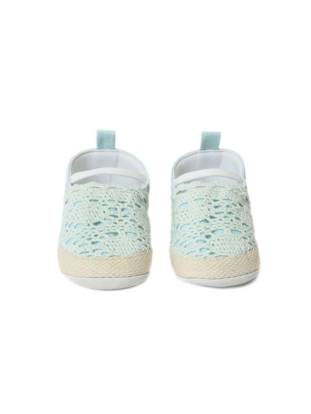 miarcus infant girls woven design lightweight slip-on sneakers