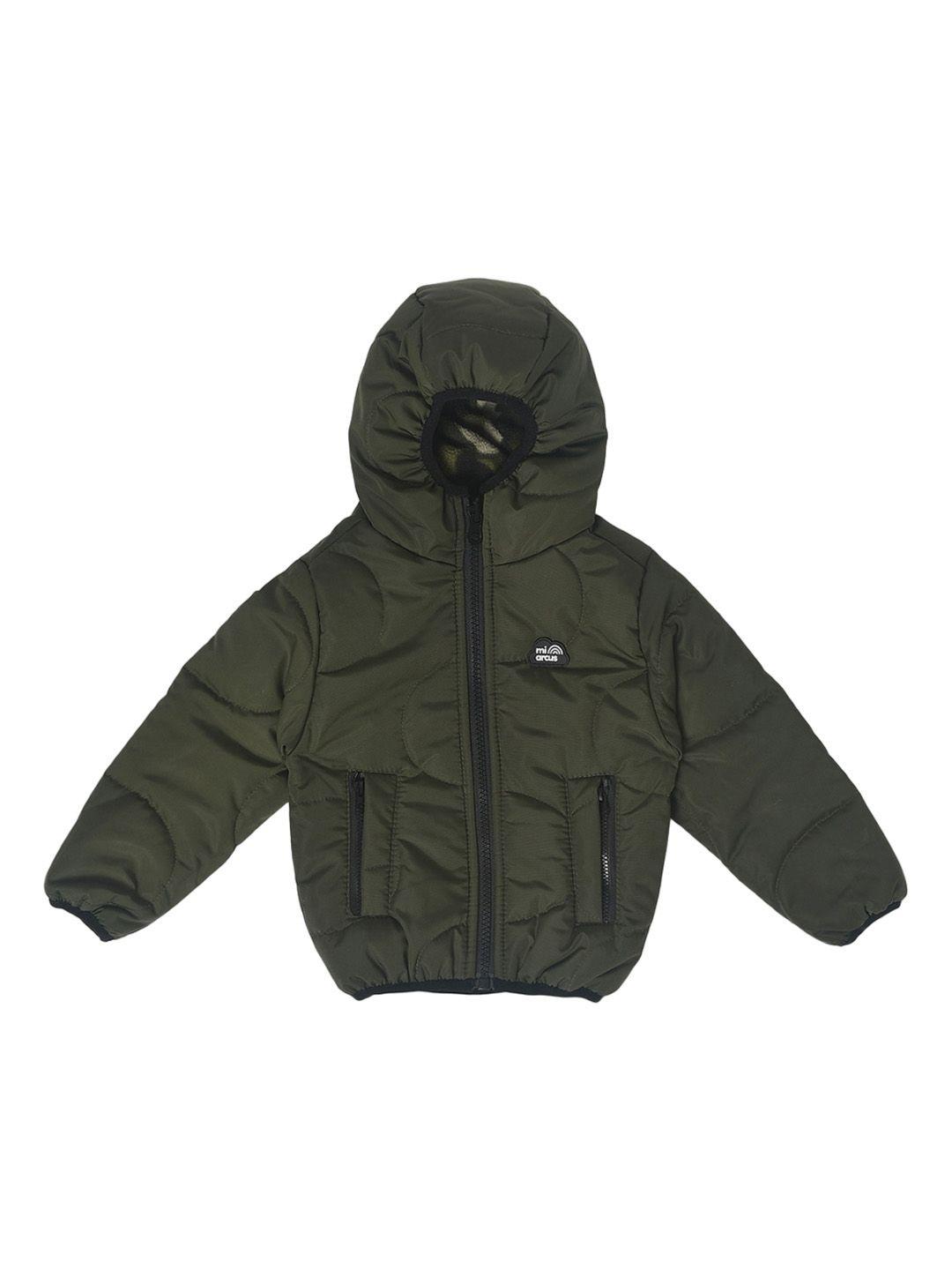 miarcus infant kids hooded long sleeves lightweight puffer jacket