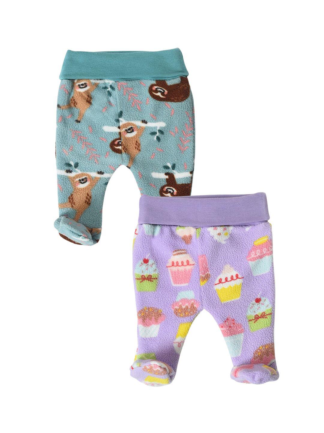 miarcus infant kids pack of 2 printed fleece lounge pants