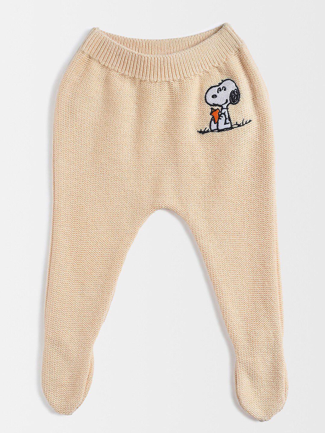miarcus infant peanuts kids self-design cotton snoopy stockings