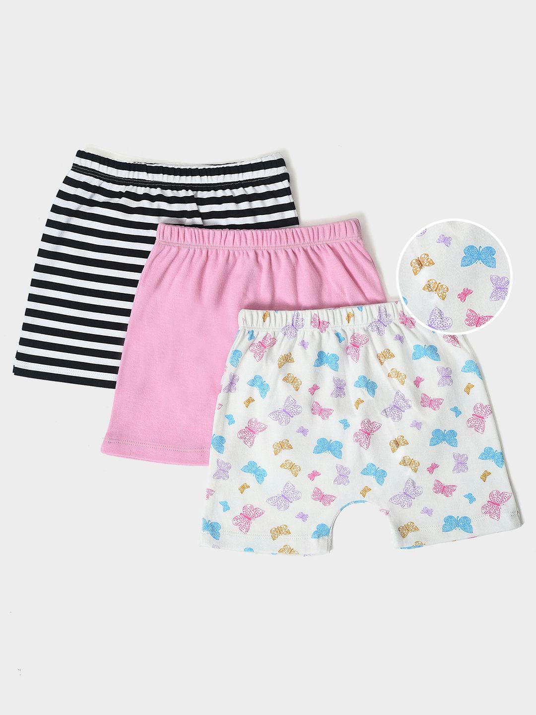 miarcus kids pack of 3 cotton shorts
