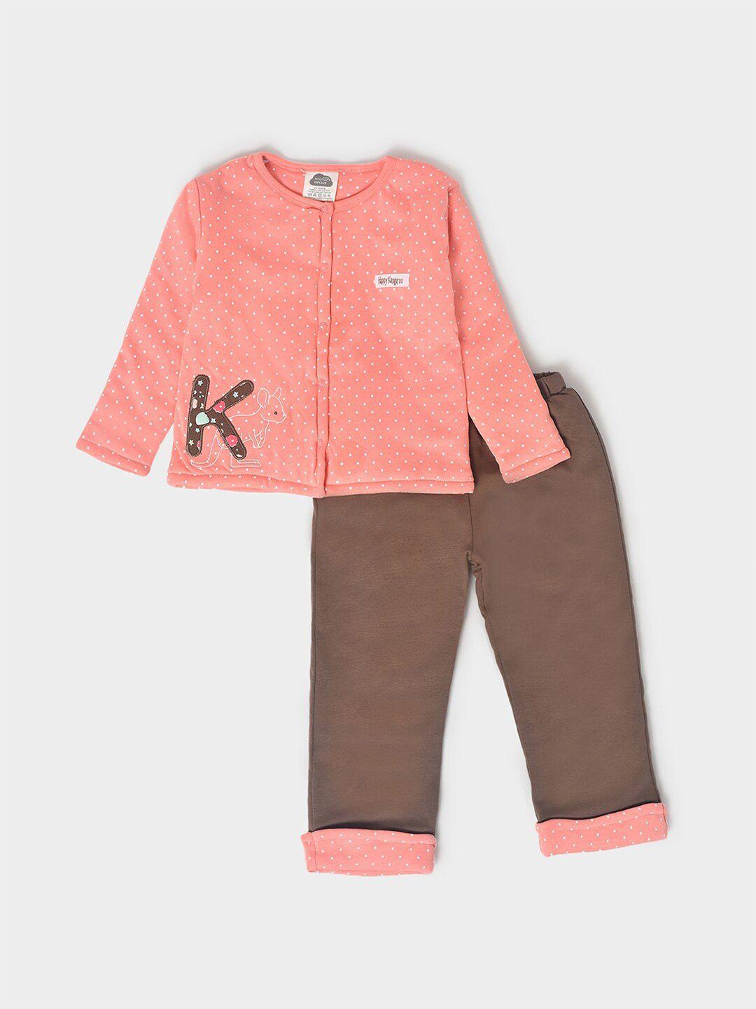 miarcus kids printed top with pyjamas