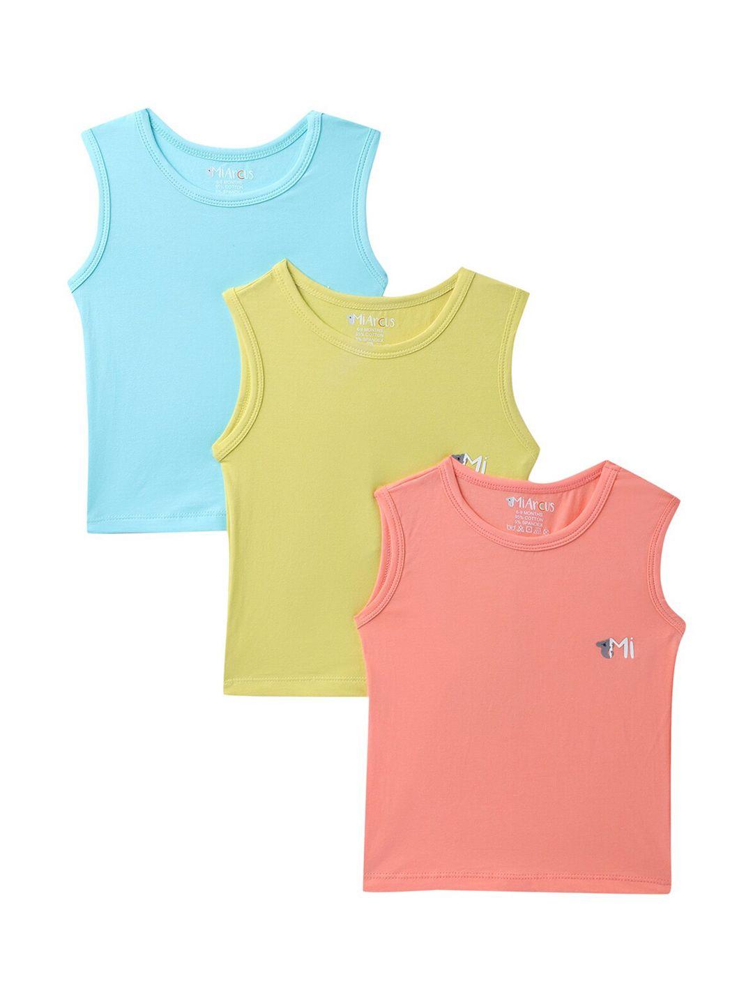 miarcus unisex kids pack of 3 inner ware vest