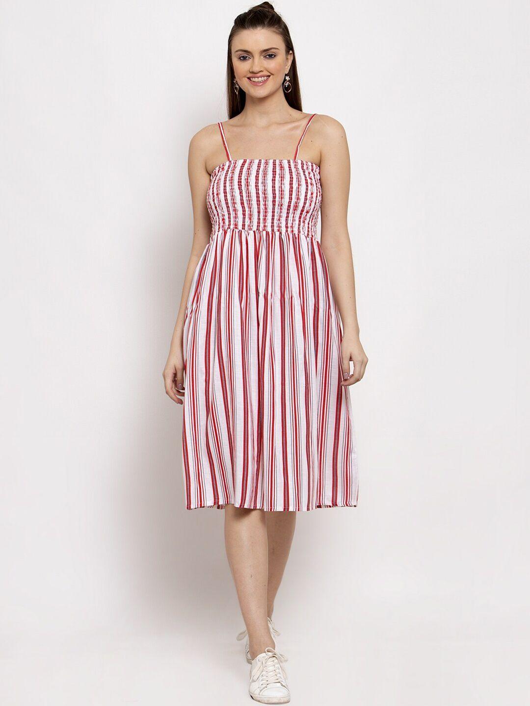 miaz lifestyle grey striped dress