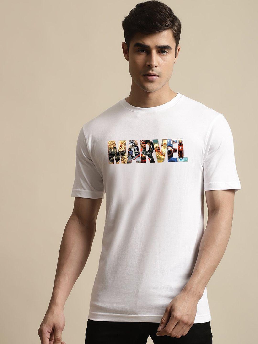 miaz lifestyle men typography printed cotton t-shirt
