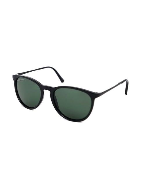 micelo martin dark green polarized round unisex sunglasses