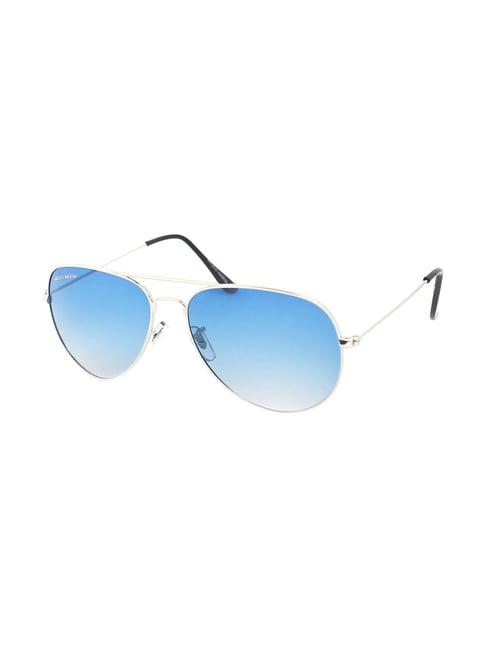 micelo martin sky blue polarized aviator unisex sunglasses