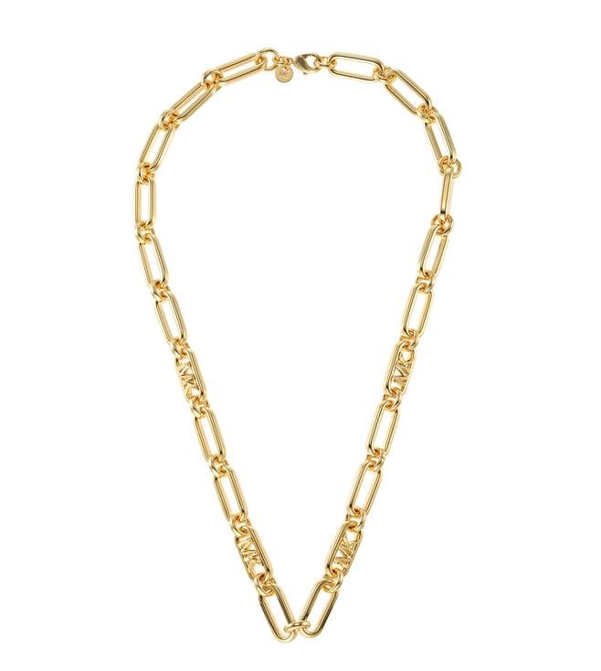 michael kors gold premium necklace