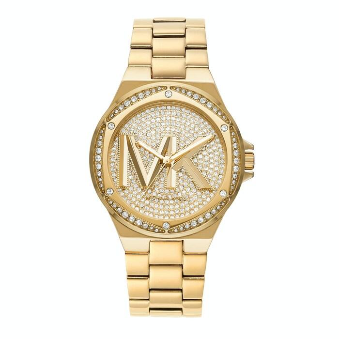 michael kors lennox gold watch mk7229