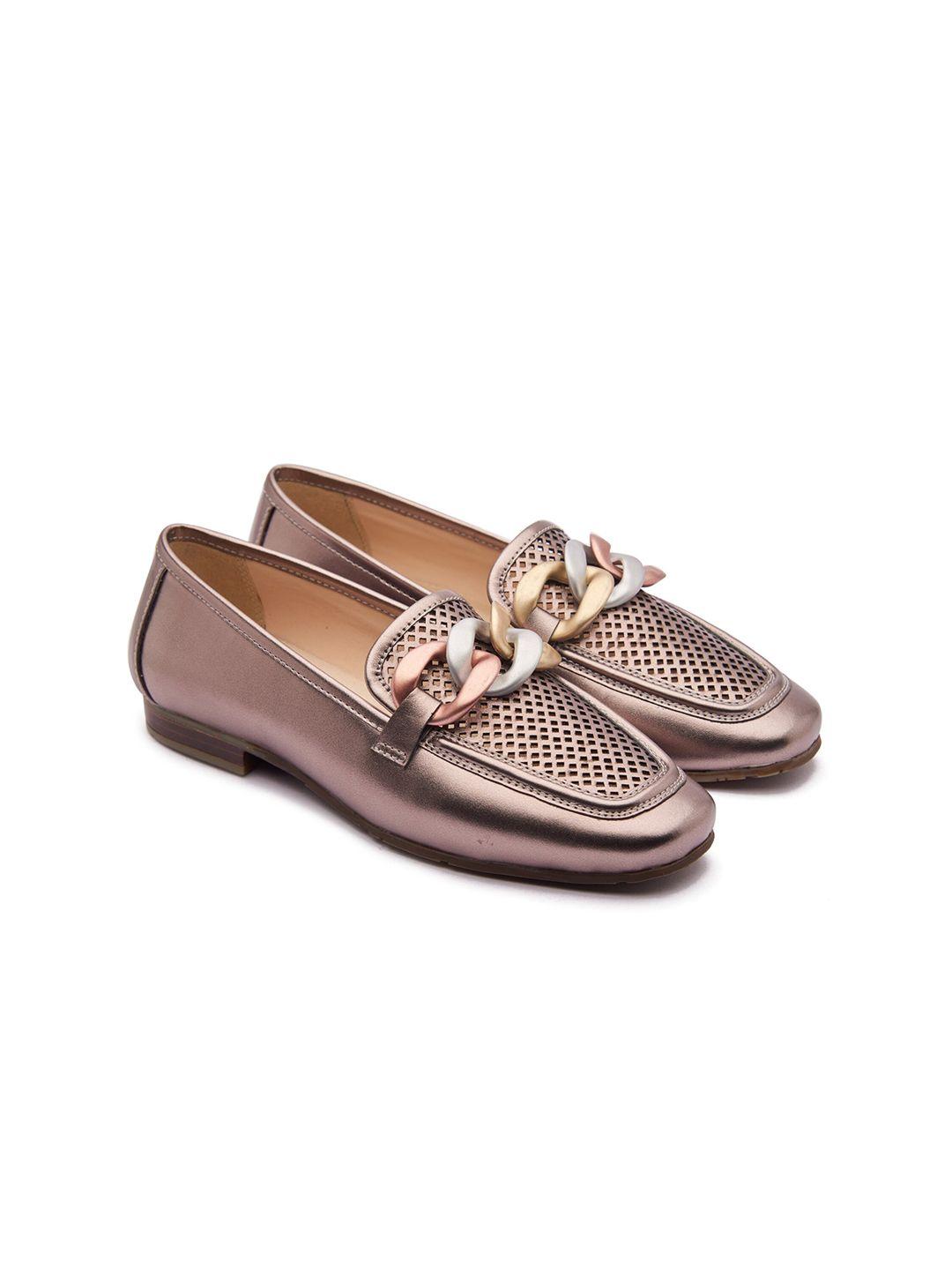 michael angelo women textured loafers