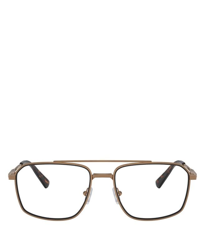 michael kors 0mk3084189956 gold aviator eye frames for men