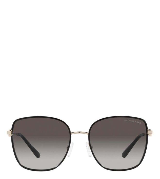 michael kors modern glamour 0mk1129j10148g56 grey uv protected square sunglasses for women