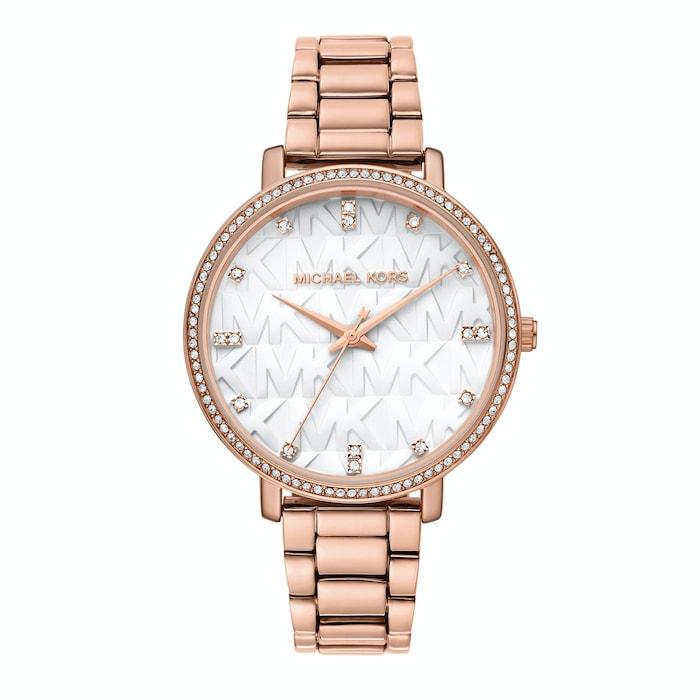 michael kors pyper rose gold watch mk4594