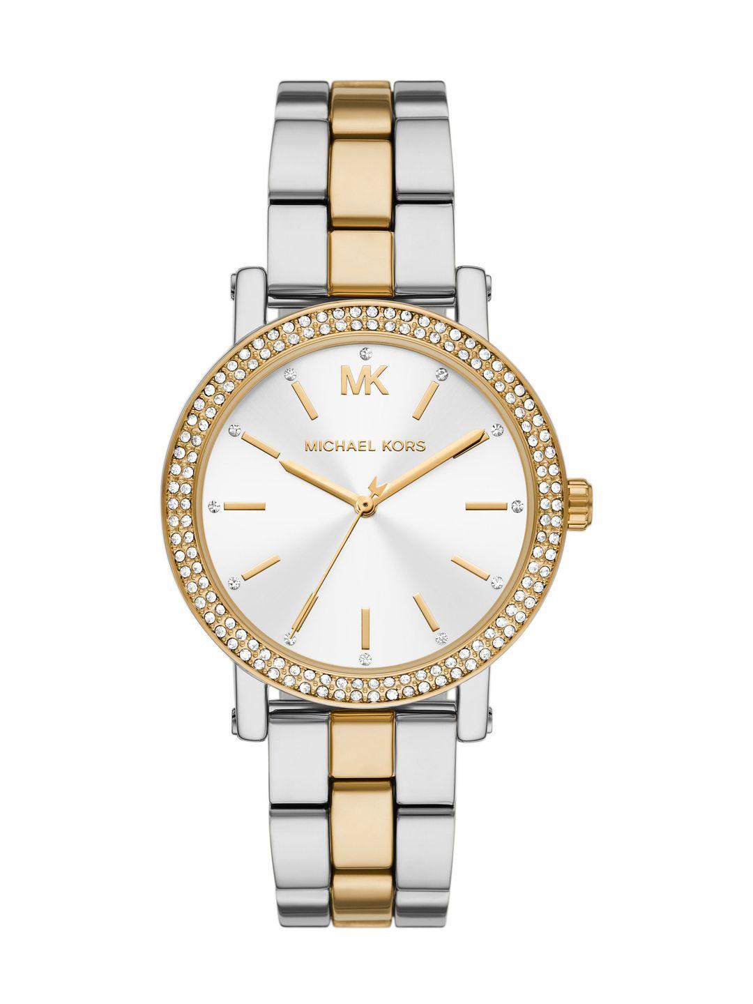 michael kors women corey analogue watch mk7348