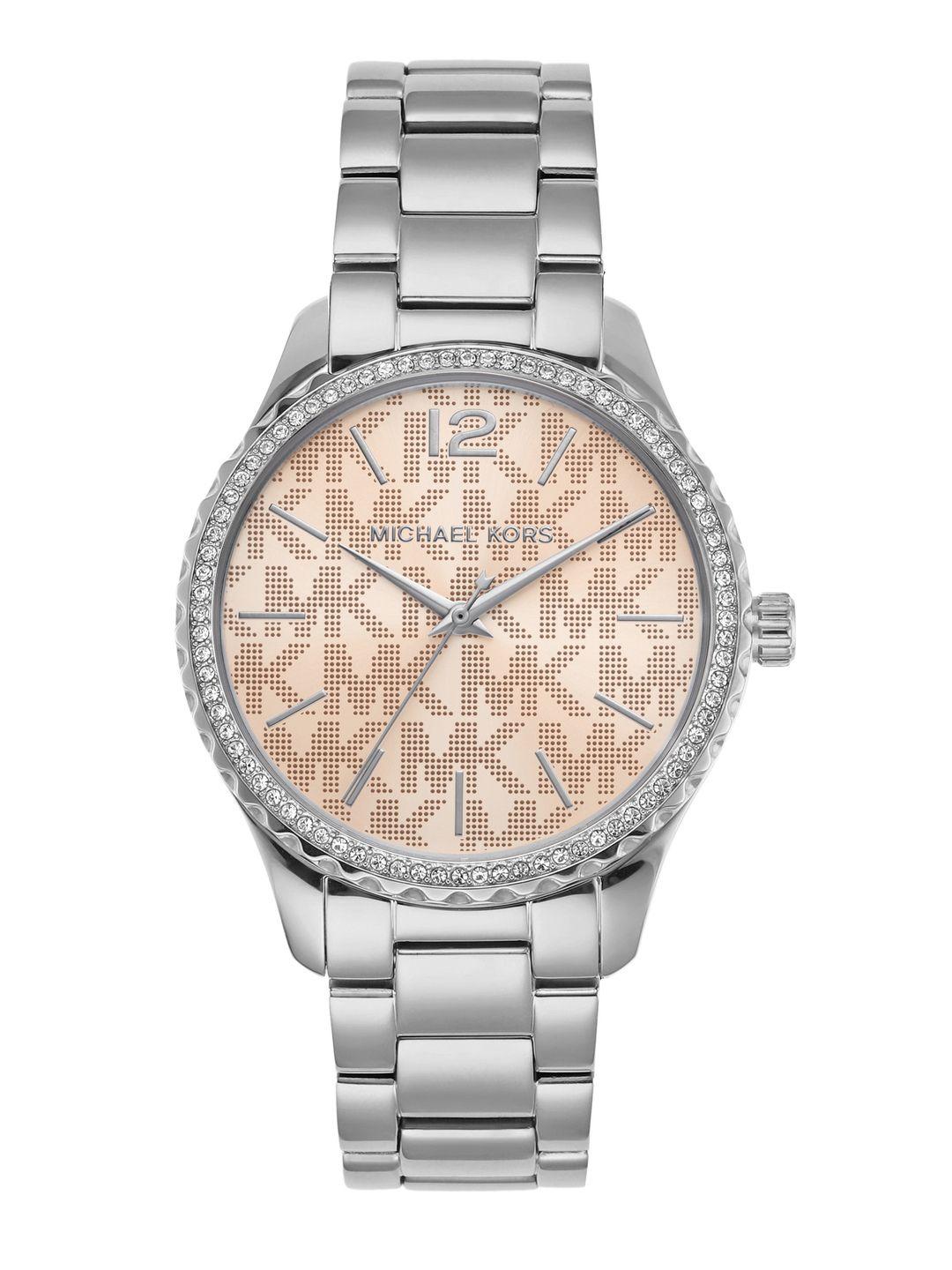 michael kors women layton analogue watch mk7298t