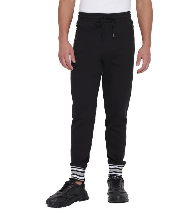 michael michael kors black regular fit joggers