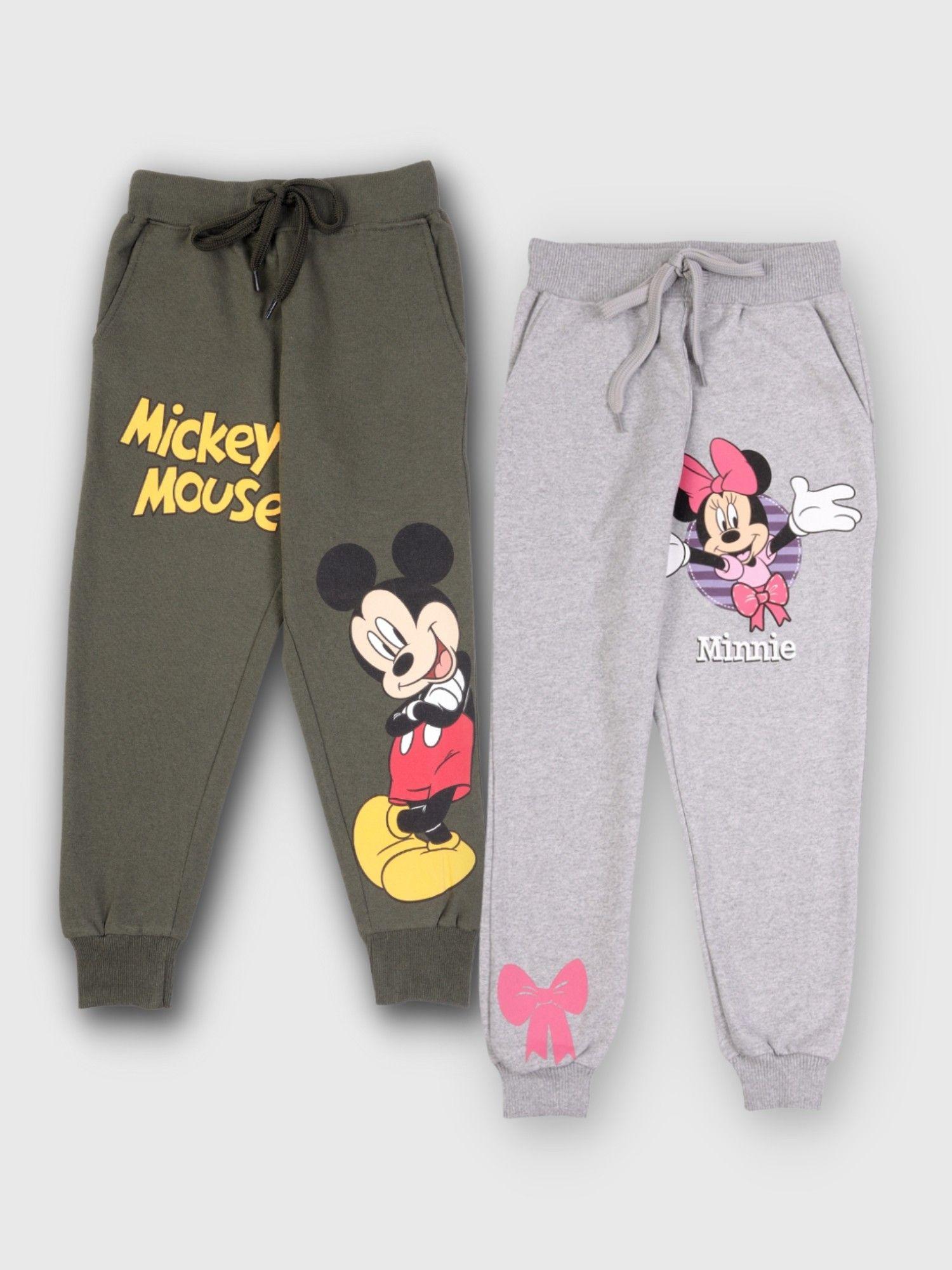 mickey and minnie joggers (pack of 2)