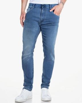 mickym tapered fit hyperflex medium wash jeans