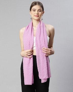 micro print stole