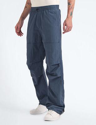 mid rise loose fit cargo pants